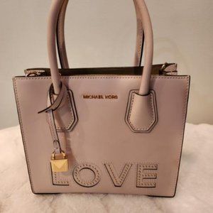 Michael Kors Mercer Soft Pink Crossbody